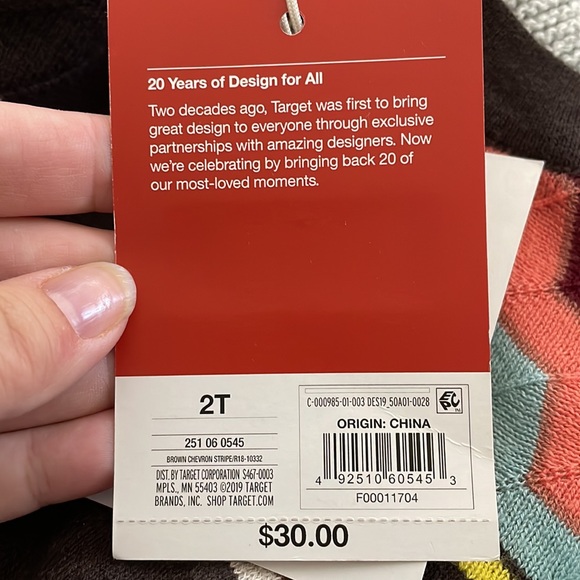 NWT Missoni for Target 2T Knit Dress - Picture 4 of 4